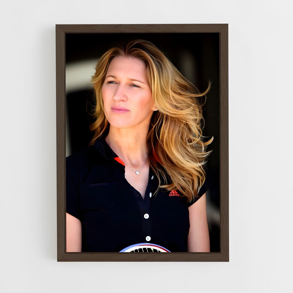 Poster Steffi de graf – affiche Tennis (vue 5)